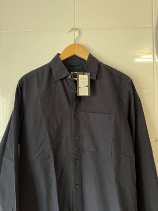 Camicia Only & Sons Blu Marina Taglia M