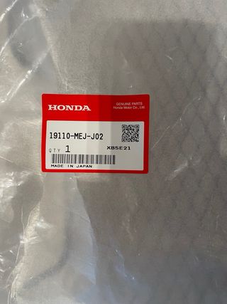 Protector radiador Honda CB1300.  Nuevo, sin uso