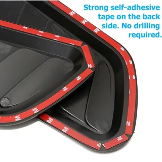 Rejillas Capó Ford Mondeo MK4 Negras