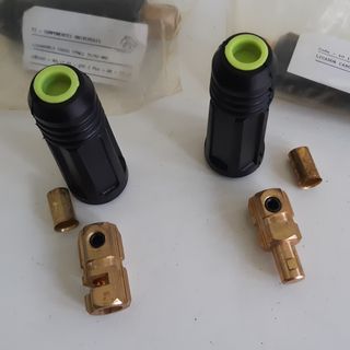 4 Ligadores Rápidos 35/50mm2 p/ Cabos Máq. Soldar