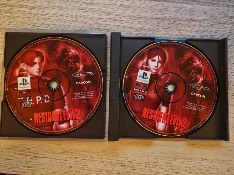 Resident evil 2 PS1 PAL ESP afbeelding 3