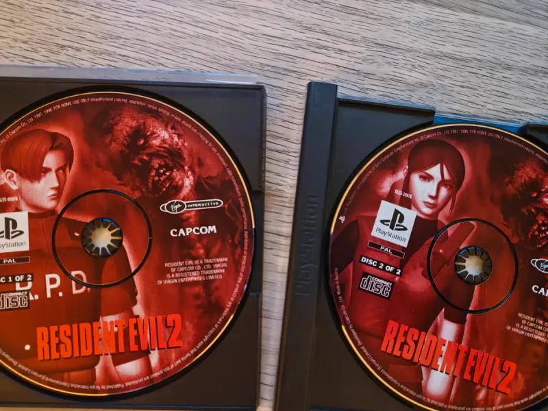 Resident evil 2 PS1 PAL ESP afbeelding 4