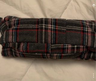 Bolso de hombro pequeño a cuadros