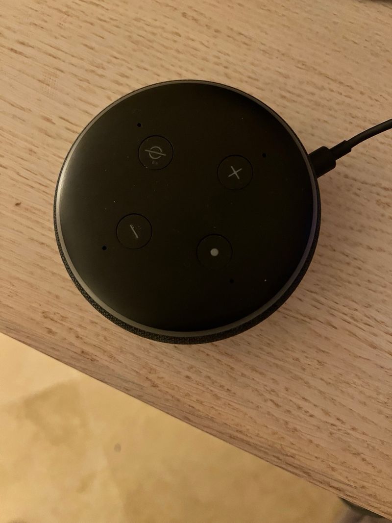 Amazon Alexa Echo Dot Negro afbeelding 2