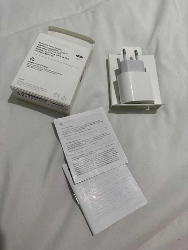 Cargador Apple 20W USB-C Original