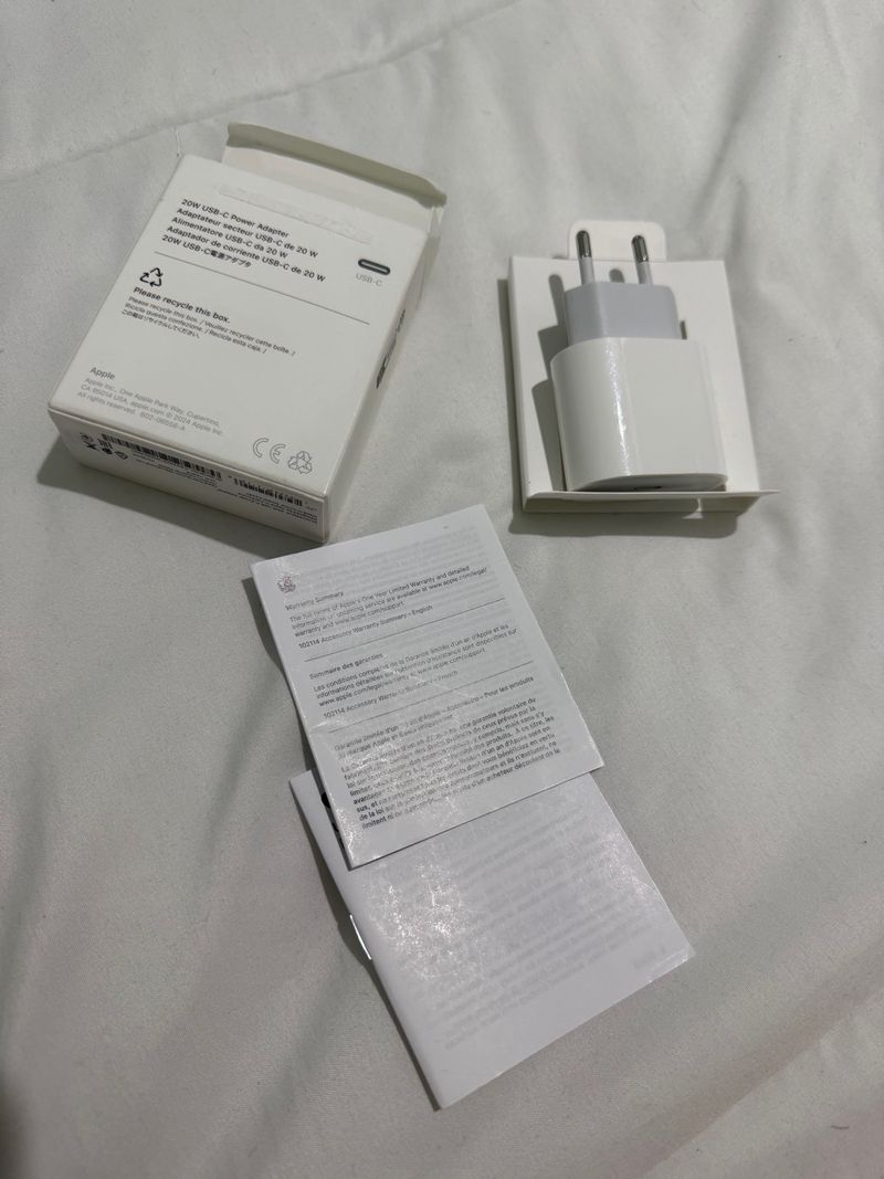 Cargador Apple 20W USB-C Original