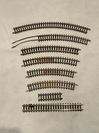 Lote Vagones y Vías Escala N