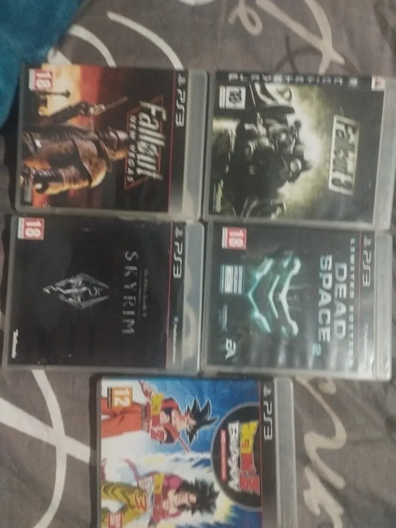 Pack 5 Juegos PS3: Fallout, Skyrim, Dead Space