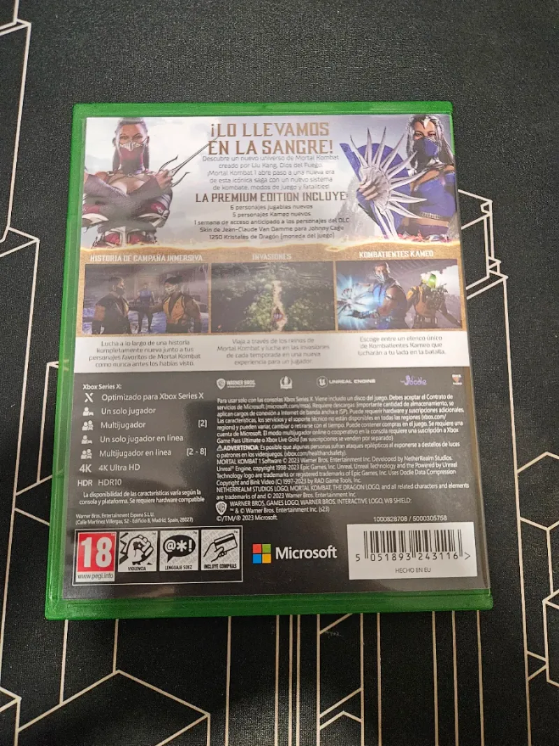 Mortal Kombat 1 Premium Edition Xbox Series X/S afbeelding 2