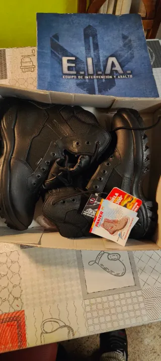 Botas Panter Talla 43 Piel y Caucho