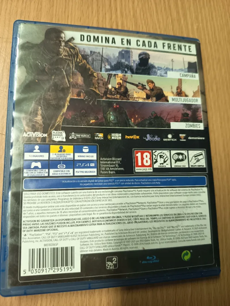 Call of Duty: Vanguard PS4 afbeelding 2