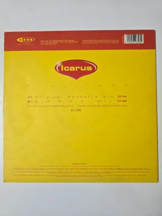 Vinilo Flutlicht - Icarus (disco rojo)