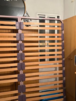 Somier 150x200 cm Forte - Láminas Haya