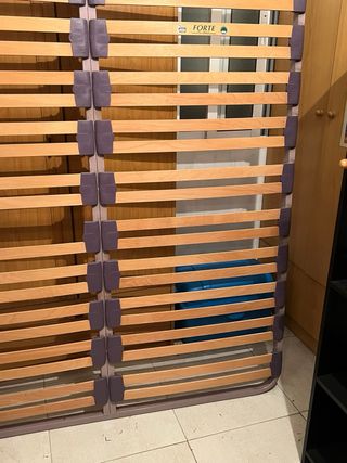 Somier 150x200 cm Forte - Láminas Haya