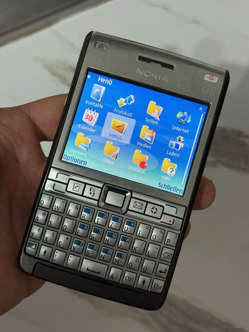 Nokia E61i Plata