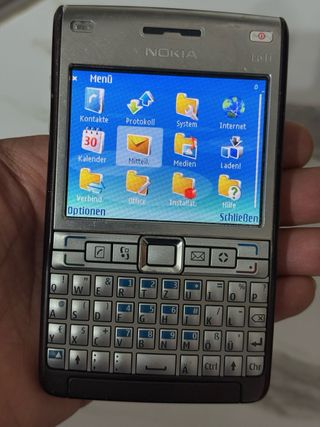 Nokia E61i Plata