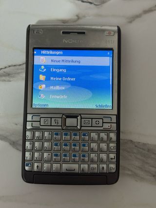 Nokia E61i Plata