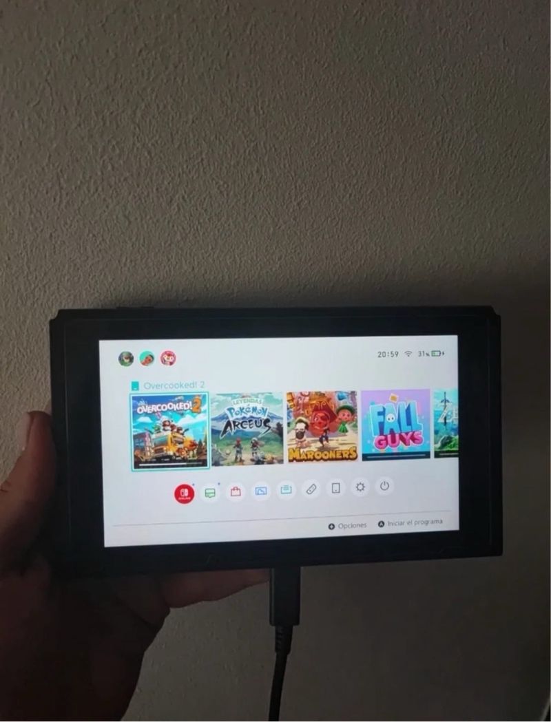 Nintendo Switch con 3 juegos afbeelding 8