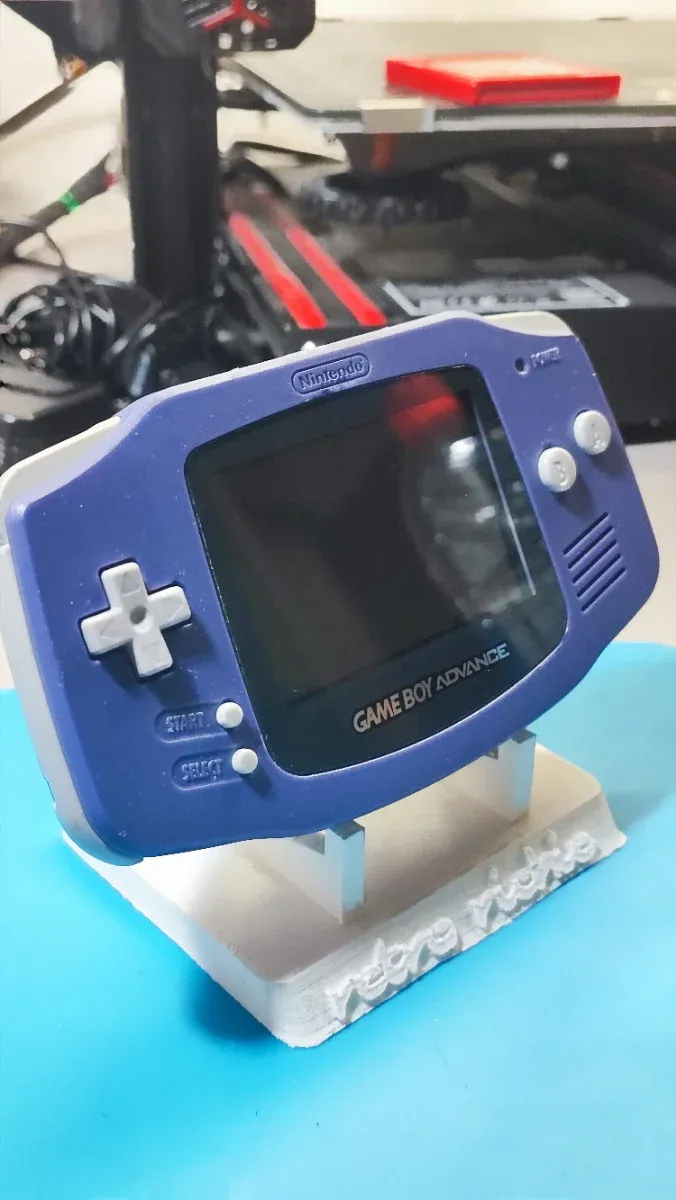 Nintendo Game Boy Advance Azul/Morado afbeelding 4