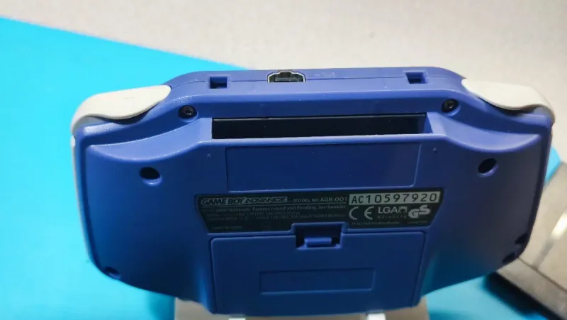 Nintendo Game Boy Advance Azul/Morado afbeelding 7