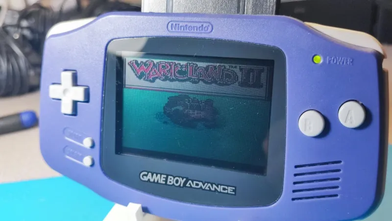 Nintendo Game Boy Advance Azul/Morado afbeelding 9