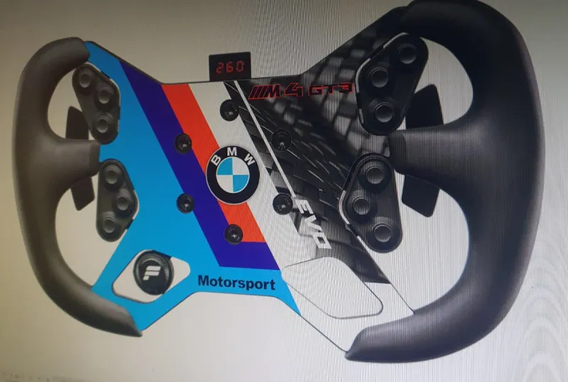 Sticker Fanatec Club Sport GT3 BMW M4