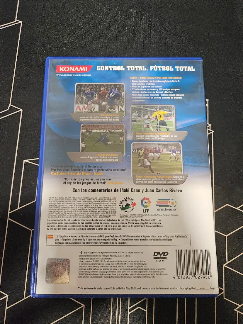 Pro Evolution Soccer 5 PS2 afbeelding 2