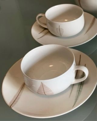 Set The/caffe Porcellana Vintage