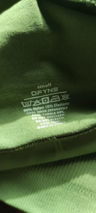 Conjunto deportivo Dfyne mujer verde