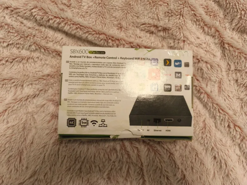 TV Box Sipon con Teclado Mini y su mando afbeelding 7