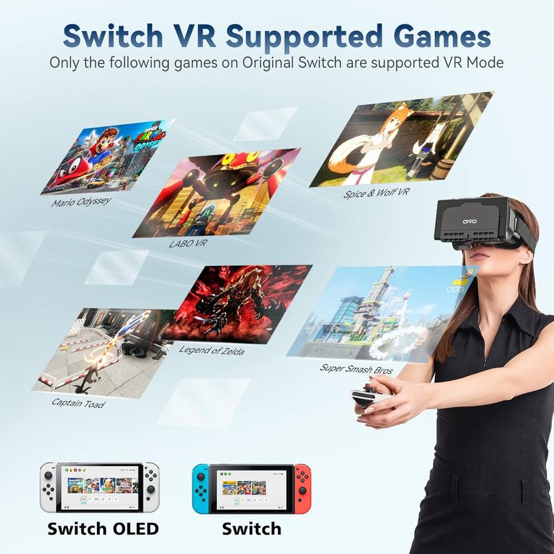 Visor VR OIVO para Nintendo Switch/OLED