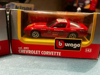 Lotto 3 Burago 1:43 Porsche, BMW, Corvette