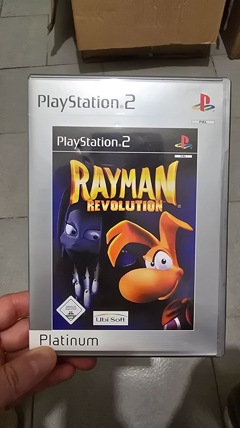 Rayman Revolution PS2 Platinum Completo