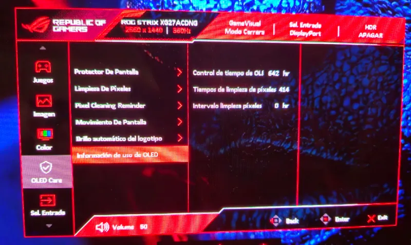 Asus ROG Strix OLED XG27ACDNG afbeelding 4