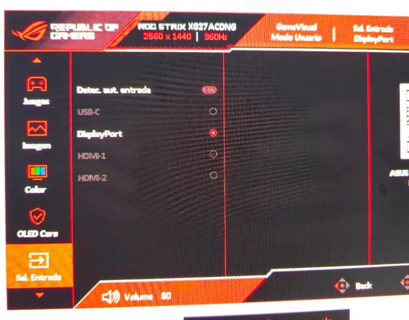 Asus ROG Strix OLED XG27ACDNG afbeelding 5