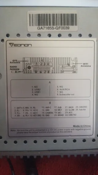 Auto radio bmw arman Kardon con Pantalla