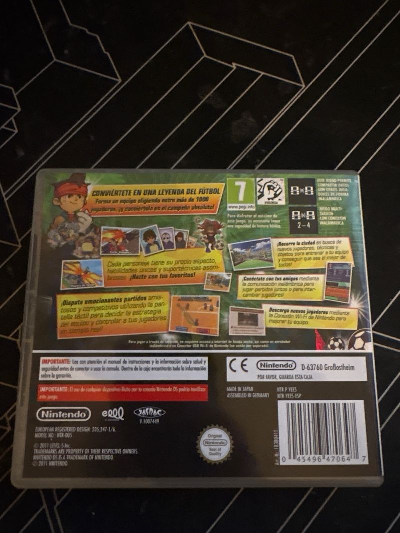 Inazuma Eleven Nintendo DS afbeelding 2