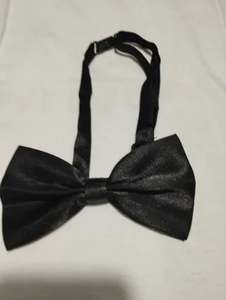 Pajarita Negra Ajustable