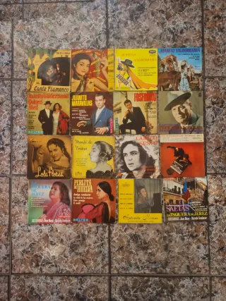 Lote Vinilos Flamenco y Sevillanas