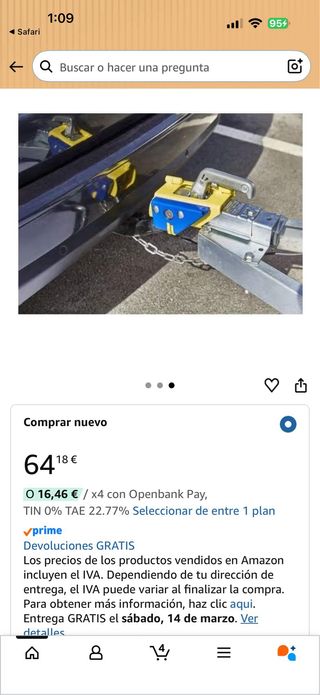 Candado antirrobo para remolque