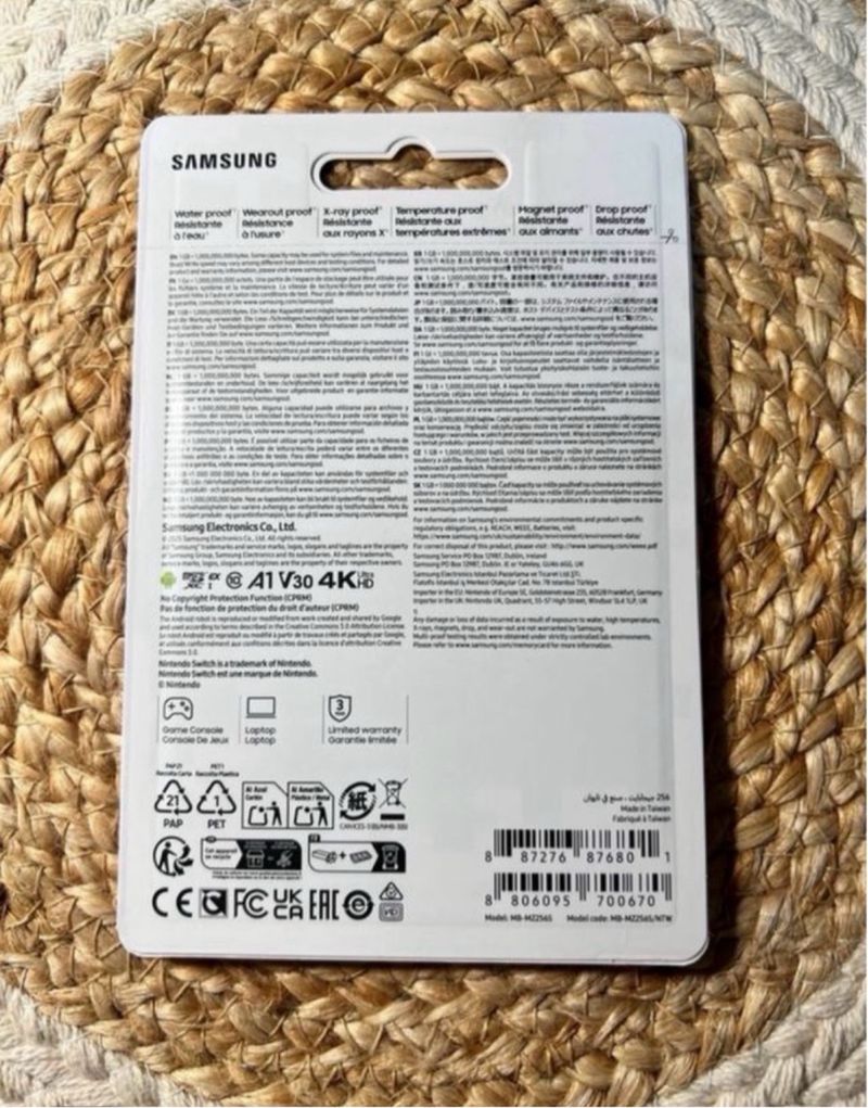 (NUEVO) Tarjeta Micro SD Express Nintendo 256 GB afbeelding 2