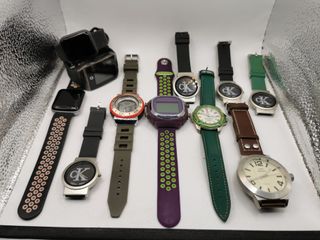 Lote 23 relojes + correas y accesorios