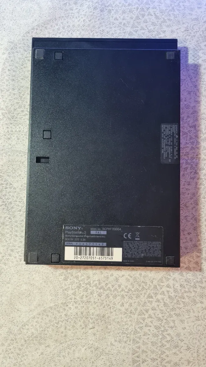 Pack Completo PS2 Slim Negra (Playstation 2) afbeelding 5