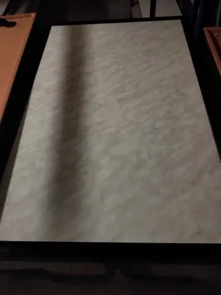 Conjunto mesas y sillas 4+4