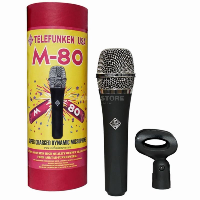 Telefunken M80 Micrófono Dinámico Super Charged