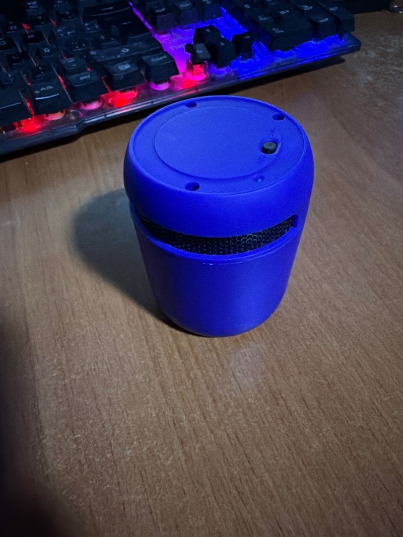 Altavoz pequeño azul afbeelding 2