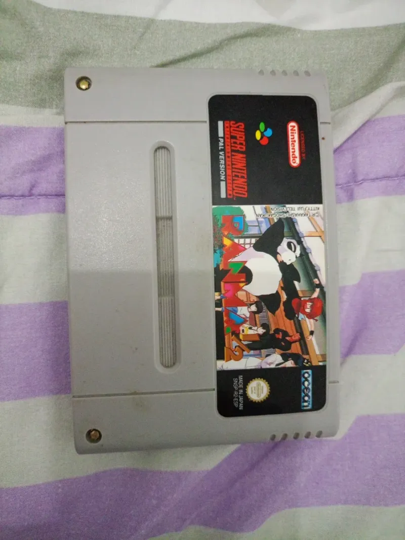 Super Nintendo PAL Version Cartucho