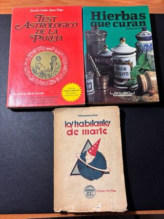 Libros 4€. Esoterismo, clásicos, ciencia ficción.