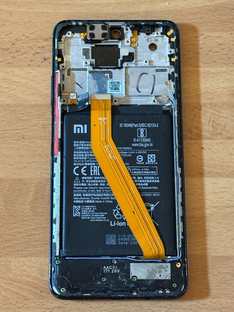 Estructura de chasis+componentes Xiaomi mi10t lite 5g