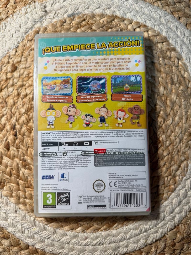 (PRECINTADO) Super Monkey Ball Banana Rumble afbeelding 2